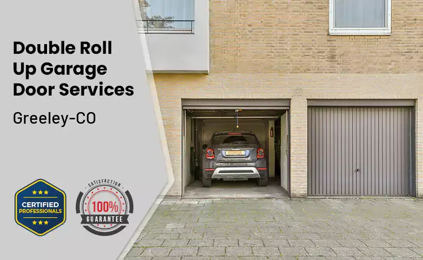 Double Roll Up Garage Doors Greeley-CO 