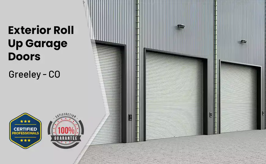 Exterior Roll Up Garage Doors Greeley - CO 