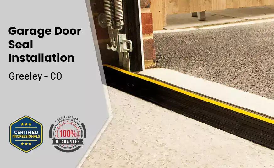 Garage Door Seal Installation  Greeley - CO 
